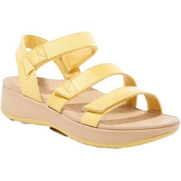 Vionic Shoes - Vionic Misty Wedge Sandal Yellow Size 5